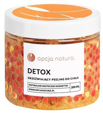 Peeling Detox orzeźwiający do ciała 200ml OPCJA NATURA