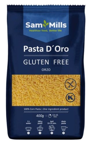 SAM MILLS Makaron bezglutenowy orzo 400g