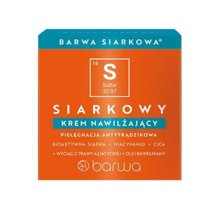 SIARKOWA Krem nawilżający siarkowy 50ml BARWA