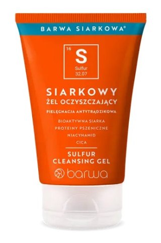 SIARKOWA Żel do twarzy oczyszczający siarkowy 120ml BARWA