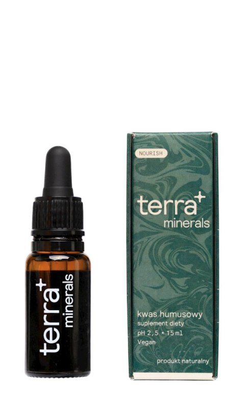 TERRA+ Minerals - kwas humusowy (fulwowy) pH 2,5 15ml