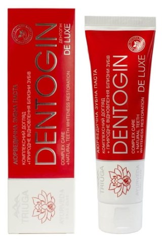 TRIUGA Pasta do zębów ajurwedyjska wybielanie bez fluoru 100g