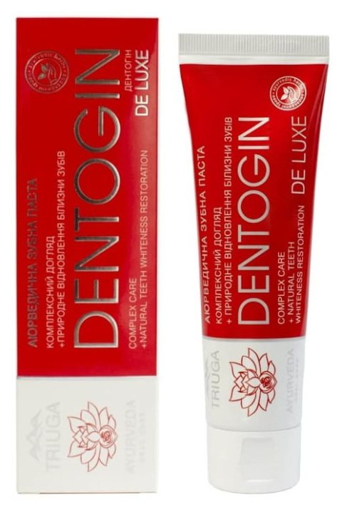 TRIUGA Pasta do zębów ajurwedyjska wybielanie bez fluoru 100g