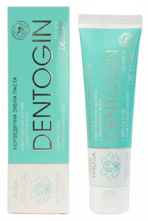 TRIUGA Pasta do zębów ajurwedyjska wzmacniająca dziąsła bez fluoru 100g