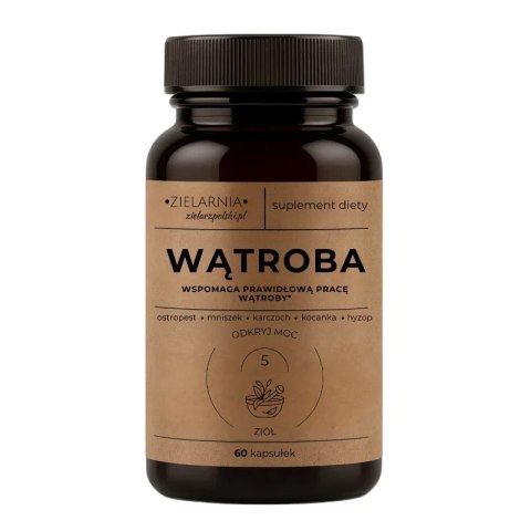 WĄTROBA 60 kaps. ZIELARZPOLSKI.PL