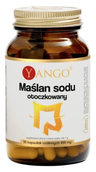YANGO Maślan sodu otoczkowany 360mg, 90 kaps.