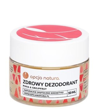 Zdrowy dezodorant pinia & grejpfrut 50ml OPCJA NATURA