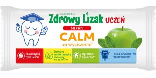 Zdrowy lizak Uczeń bez cukru Calm na wyciszenie jabłko-mięta 1 szt. STARPHARMA