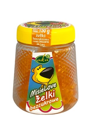 Żelki bezcukrowe MisieLove o smaku owocowym 150g AKA