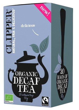 CLIPPER Herbata Czarna bezteinowa FAIR TRADE BIO 20*2,5g