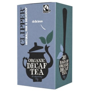 CLIPPER Herbata Czarna bezteinowa FAIR TRADE BIO 20*2,5g