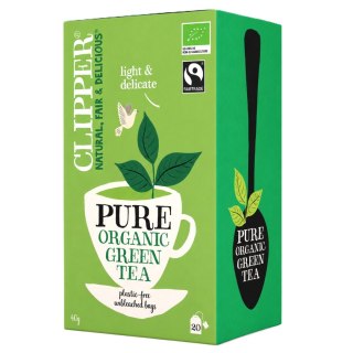 CLIPPER Herbata Zielona FAIR TRADE BIO 20*2g