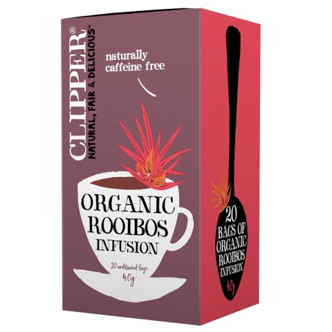 CLIPPER Herbatka Rooibos BIO 20*2g