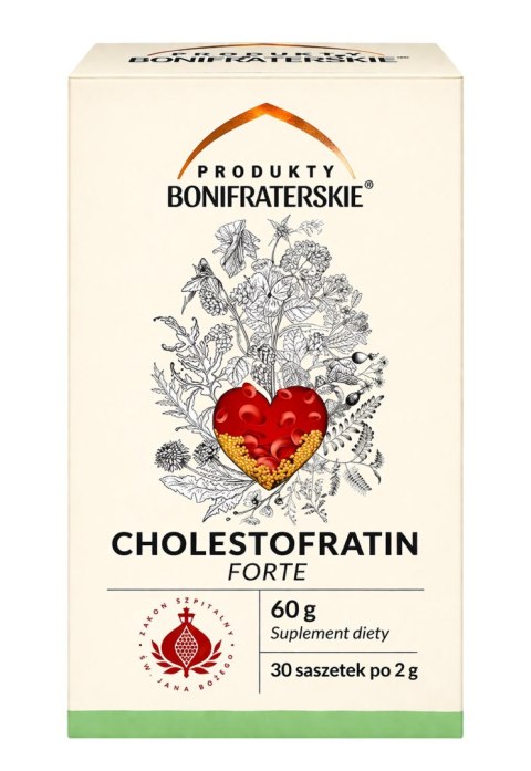 Cholestofratin Forte 30*2g PRODUKTY BONIFRATERSKIE