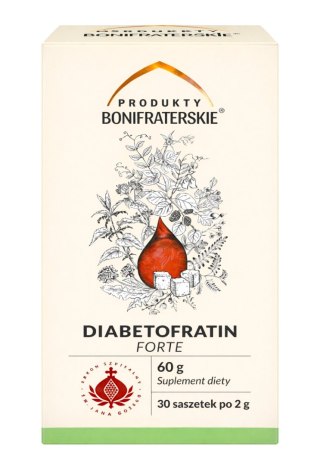 Diabetofratin Forte 30*2g PRODUKTY BONIFRATERSKIE