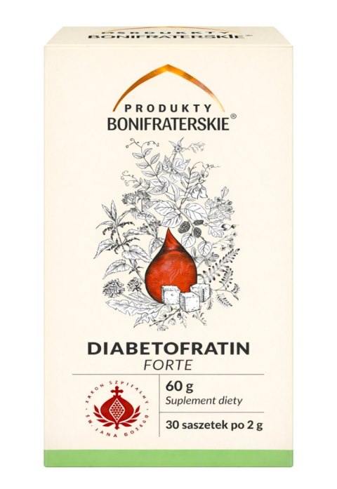 Diabetofratin Forte 30*2g PRODUKTY BONIFRATERSKIE