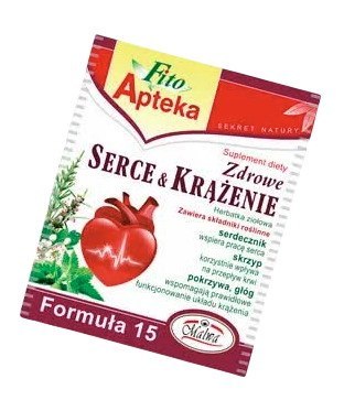 F15 Zdrowe Serce i krążenie herbatka 20*2g MALWA