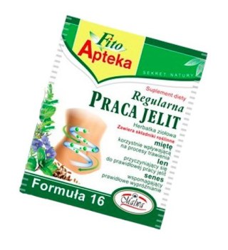 F16 Regularna Praca Jelit herbatka 20*2g MALWA