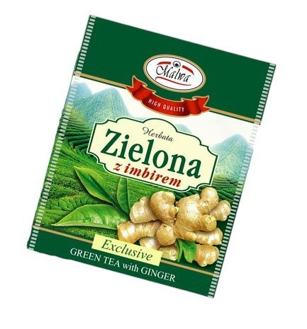 Herbata zielona + imbir FIX 20*1,5g MALWA