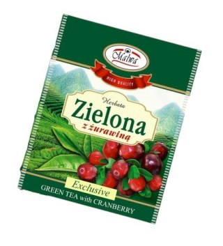 Herbata zielona + żurawina FIX 20*2g MALWA