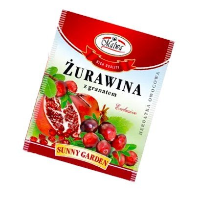 Herbatka żurawina z granatem 20*2g MALWA