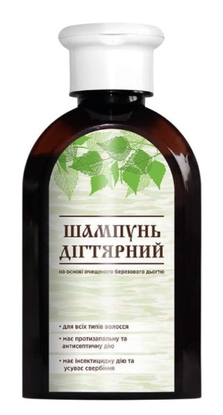 KRASOTA Szampon do włosów dziegciowy 250ml