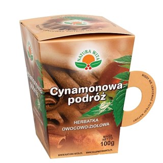 NATURA-WITA Herbatka Cynamonowa Podróż 100g (pudełko)