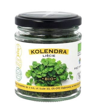 PIĘĆ PRZEMIAN Kolendra liście bezglutenowa BIO 15g
