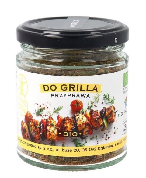 PIĘĆ PRZEMIAN Przyprawa do grilla bezglutenowa BIO 45g