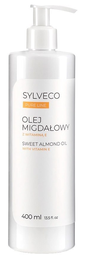 PURE LINE Olej migdałowy z witaminą E 400ml SYLVECO