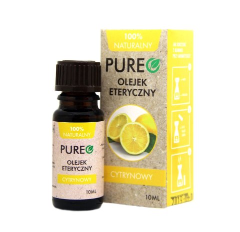 PUREO Naturalny olejek eteryczny Cytrynowy 10 ml