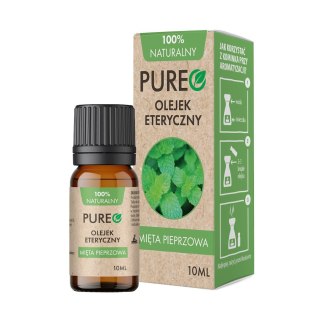 PUREO Naturalny olejek eteryczny z Mięty Pieprzowej 10 ml