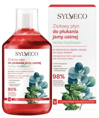 Płyn do płukania jamy ustnej ziołowy z chlorheksydyną 500ml SYLVECO
