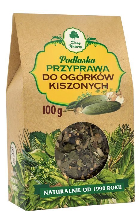 Przyprawa do ogórków kiszonych 100g DARY NATURY
