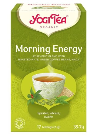 YOGI TEA Herbatka Morning Energy - poranna energia BIO 17*2,1g