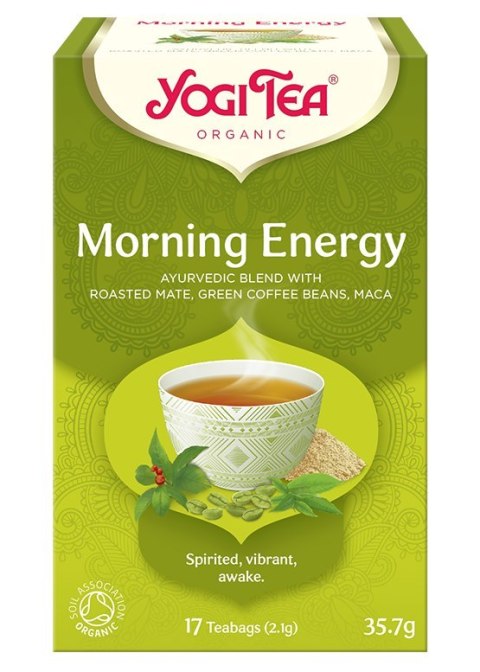 YOGI TEA Herbatka Morning Energy - poranna energia BIO 17*2,1g