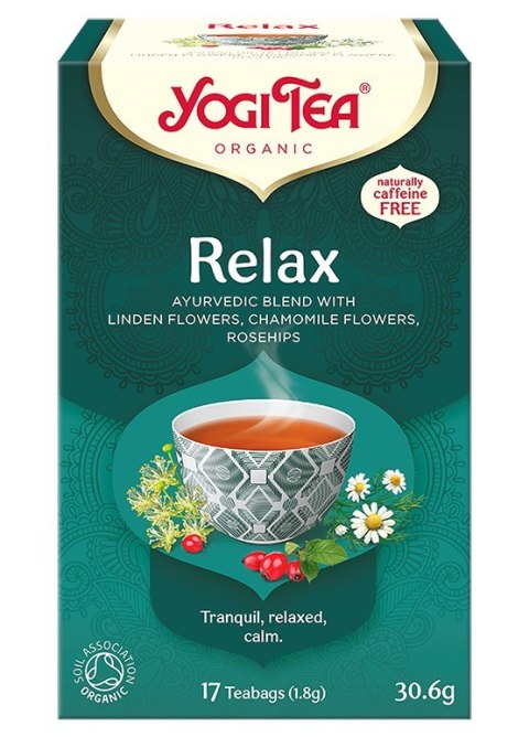 YOGI TEA Herbatka Relax BIO 17*1,8g