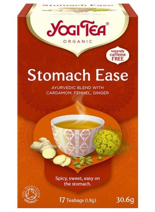 YOGI TEA Herbatka Stomach Ease - na trawienie BIO 17*1,8g