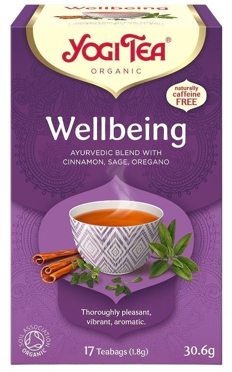 YOGI TEA Herbatka Wellbeing - na dobre samopoczucie BIO 17*1,8g