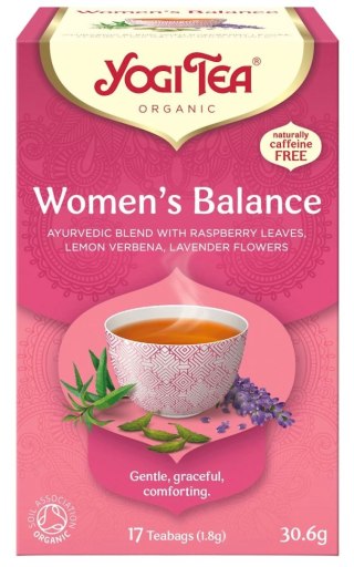 YOGI TEA Herbatka Women's Balance - równowaga dla kobiet BIO 17*1,8g