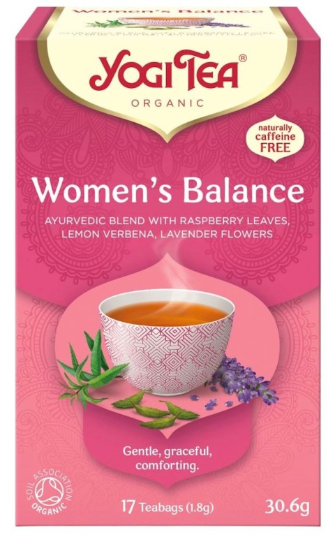 YOGI TEA Herbatka Women's Balance - równowaga dla kobiet BIO 17*1,8g