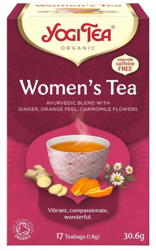 YOGI TEA Herbatka Women's Tea - dla kobiet BIO 17*1,8g