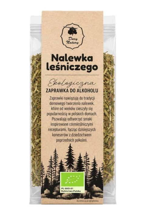 Zaprawka do alkoholu Nalewka leśniczego BIO 20g DARY NATURY