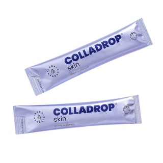 AURA HERBALS Colladrop SKIN saszetki - kolagen wołowy smak truskawkowy 5000mg, 30 sasz.