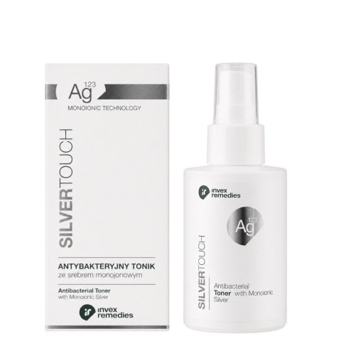 Antybakteryjny tonik ze srebrem monojonowym Ag123 100ml INVEX REMEDIES