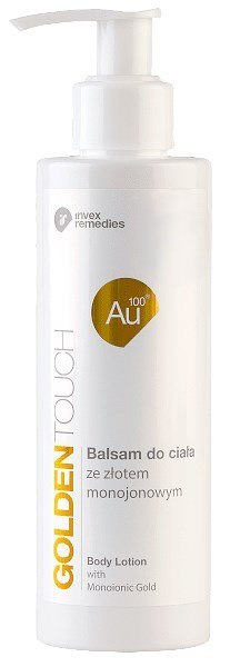 Balsam do ciała ze złotem monojonowym Au100 200ml INVEX REMEDIES