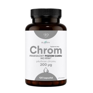 Chrom pikolinian 200mcg, 120 kaps. SUPLIIV