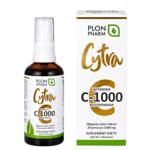 Cytra - witamina C-1000 buforowana w kroplach 100ml PLON PHARM