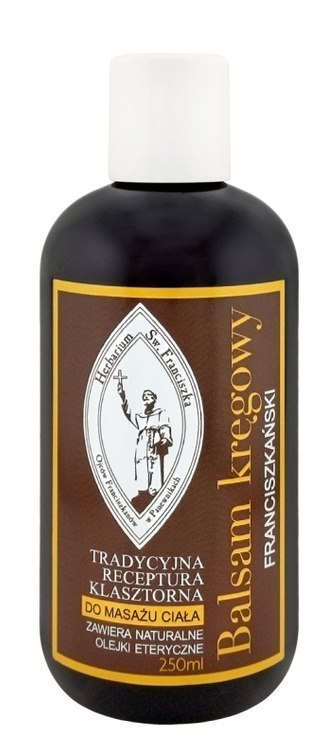HERBARIUM ŚW. FRANCISZKA Balsam kręgowy 250ml MELALEUCA