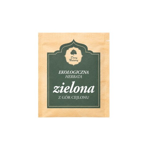 Herbata Zielona cejlońska fix BIO 25*1,5g DARY NATURY